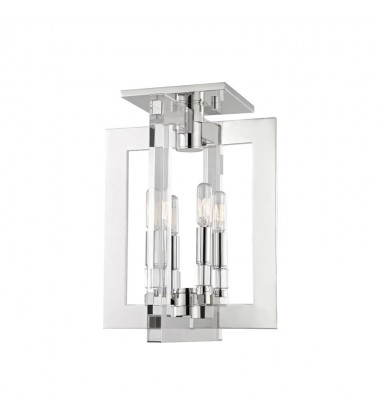  Wellington 4 Light Flush Mount 9311-PN Hudson Valley Lighting