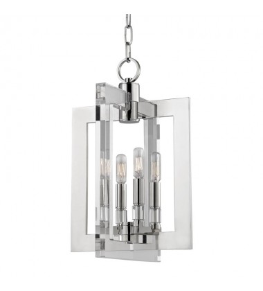  Wellington 4 Light Pendant 9312-PN Hudson Valley Lighting