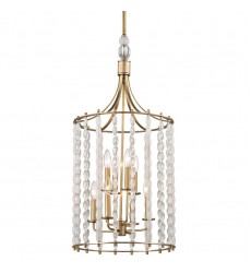 Whitestone 8 Light Pendant 9318-AGB Hudson Valley Lighting  Whitestone 8 Light Pendant 9318-AGB Hudson Valley Lighting