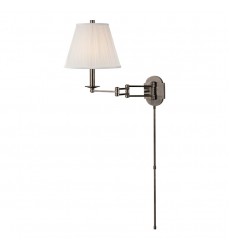  Ravena 1 Light Wall Sconce With Plug 9321-HN Hudson Valley Lighting