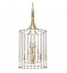 Whitestone 9 Light Pendant 9322-AGB Hudson Valley Lighting  Whitestone 9 Light Pendant 9322-AGB Hudson Valley Lighting