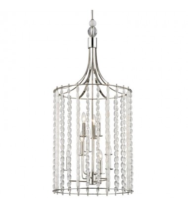 Whitestone 9 Light Pendant 9322-PN Hudson Valley Lighting  Whitestone 9 Light Pendant 9322-PN Hudson Valley Lighting