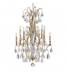 Crawford 12 Light Chandelier 9329-AGB Hudson Valley Lighting