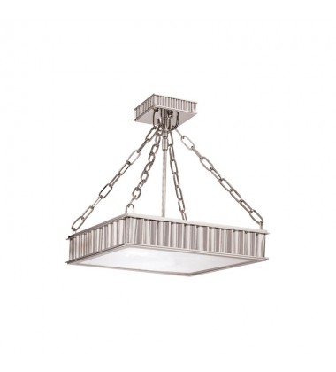  Middlebury 3 Light Semi Flush 933-PN Hudson Valley Lighting