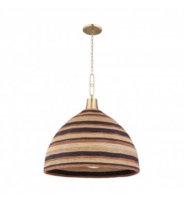 Lido Beach 1 Light Pendant 9330-AGB Hudson Valley Lighting  Lido Beach 1 Light Pendant 9330-AGB Hudson Valley Lighting