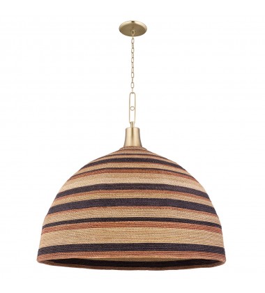 Lido Beach 1 Light Pendant 9340-AGB Hudson Valley Lighting  Lido Beach 1 Light Pendant 9340-AGB Hudson Valley Lighting