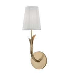 Deering 1 Light Wall Sconce 9401-AGB Hudson Valley Lighting  Deering 1 Light Wall Sconce 9401-AGB Hudson Valley Lighting