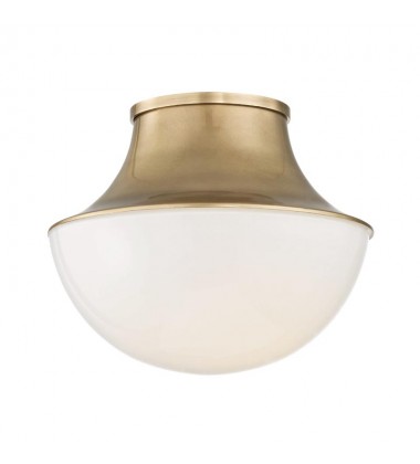  Lettie Small Led Flush Mount 9411-AGB Hudson Valley Lighting