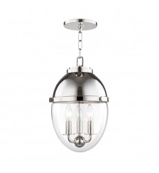 Kennedy 3 Light Pendant 9511-PN Hudson Valley Lighting  Kennedy 3 Light Pendant 9511-PN Hudson Valley Lighting