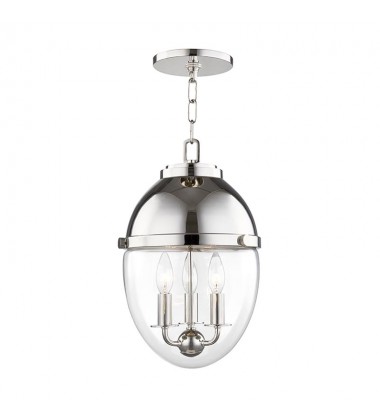 Kennedy 3 Light Pendant 9511-PN Hudson Valley Lighting  Kennedy 3 Light Pendant 9511-PN Hudson Valley Lighting