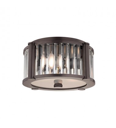  Hartland 2 Light Flush Mount 9513-OB Hudson Valley Lighting