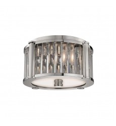  Hartland 2 Light Flush Mount 9513-PN Hudson Valley Lighting