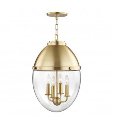 Kennedy 4 Light Pendant 9514-AGB Hudson Valley Lighting  Kennedy 4 Light Pendant 9514-AGB Hudson Valley Lighting