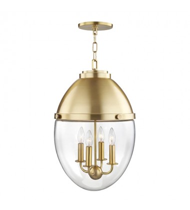 Kennedy 4 Light Pendant 9514-AGB Hudson Valley Lighting  Kennedy 4 Light Pendant 9514-AGB Hudson Valley Lighting
