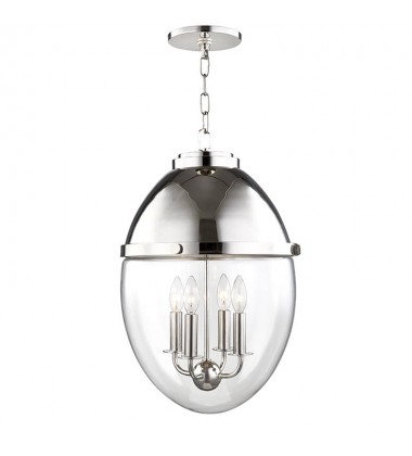 Kennedy 4 Light Pendant 9514-PN Hudson Valley Lighting  Kennedy 4 Light Pendant 9514-PN Hudson Valley Lighting