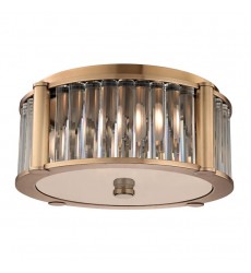  Hartland 3 Light Flush Mount 9515-AGB Hudson Valley Lighting