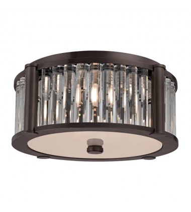 Hartland 3 Light Flush Mount 9515-OB Hudson Valley Lighting  Hartland 3 Light Flush Mount 9515-OB Hudson Valley Lighting