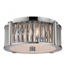  Hartland 3 Light Flush Mount 9515-PN Hudson Valley Lighting