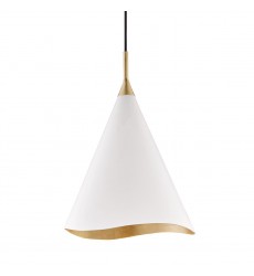  Martini 1 Light Small Pendant 9613-GL/WHT Hudson Valley Lighting