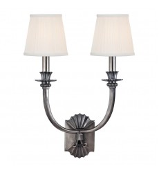  Alden 2 Light Wall Sconce 962-HN Hudson Valley Lighting
