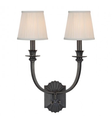  Alden 2 Light Wall Sconce 962-OB Hudson Valley Lighting