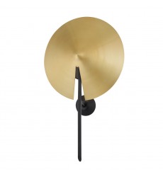  Equilibrium 1 Light Wall Sconce 9701-AGB/BK Hudson Valley Lighting