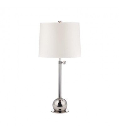  Marshall 1 Light Adjustable Table Lamp L114-PN-WS Hudson Valley Lighting