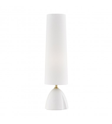  Inwood 1 Light Table Lamp L1466-WH Hudson Valley Lighting