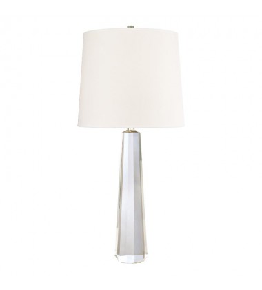  Taylor 1 Light Table Lamp With Crystal L887-PN-WS Hudson Valley Lighting