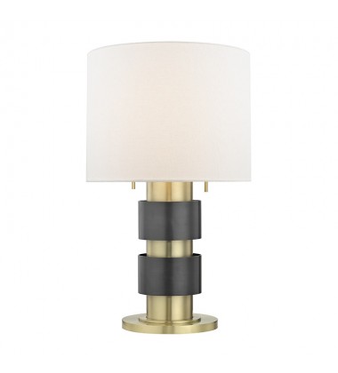  Cyrus 2 Light Table Lamp L942-AOB Hudson Valley Lighting