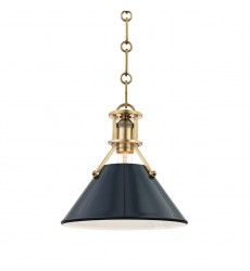  Painted No.2 1 Light Small Pendant MDS351-AGB/DBL Hudson Valley Lighting
