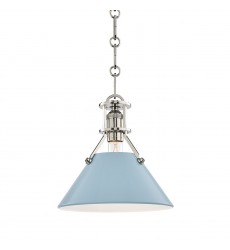  Painted No.2 1 Light Small Pendant MDS351-PN/BB Hudson Valley Lighting