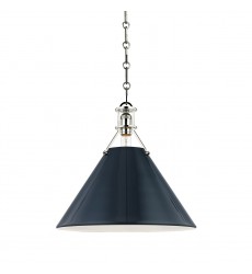  Painted No.2 1 Light Large Pendant MDS352-PN/DBL Hudson Valley Lighting