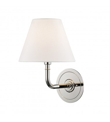  Signature No.1 1 Light Wall Sconce MDS600-PN Hudson Valley Lighting