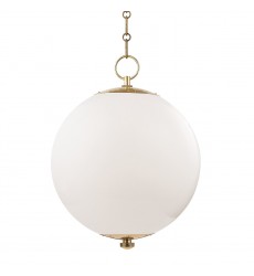  Sphere No.1 1 Light Large Pendant MDS701-AGB Hudson Valley Lighting