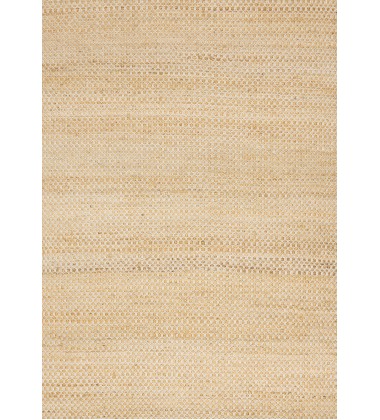  (2251 240320)-Naturals Light Oak Intricate Cream Weave Jute Rug, 7'10 x 10'6
