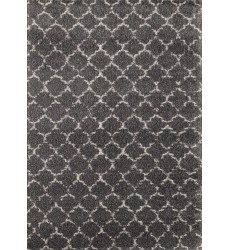 (336/921 240340)-Lane Grey Cream Lattice Luxury Rug, 7'10