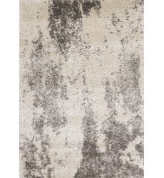  (373/116 240340)-Lane Cream Brown Abstract Luxury Rug, 7'10