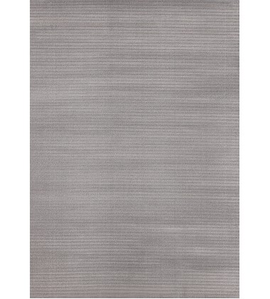  (475318/920 160230)-Ella Grey Carved Stripe Plush Rug, 5'3