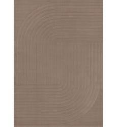  (475371/600 240330)-Ella Brown Curved Line Design, 7'10
