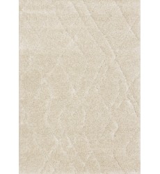  (48302/100 160230)-Roman Cream Subtle Diamond Pattern Rug, 5'3