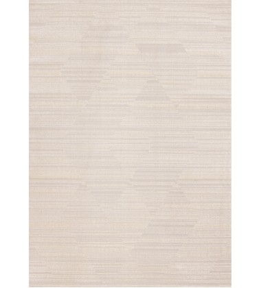 (5413/PA26 240320)-Ellington Beige Subtle Diamond Pattern Rug, 7'10