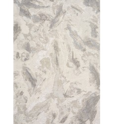  (5465/04 240330)-Cathedral Cream Grey Marble Pattern Chenille Rug, 7'10