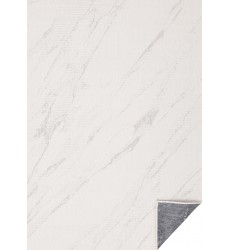  (5662/0030 160230)-Bristol Reversible Grey Cream Marble Swirl Rug,  5'3