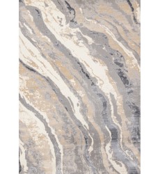  (5894/A243 240320)-Emory Taupe Grey Beige White Mineral Layered Rug, 7'10