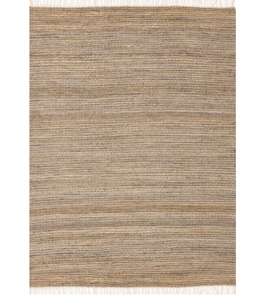  (7130 160230)-Naturals Braided Jute Rug, 5'3