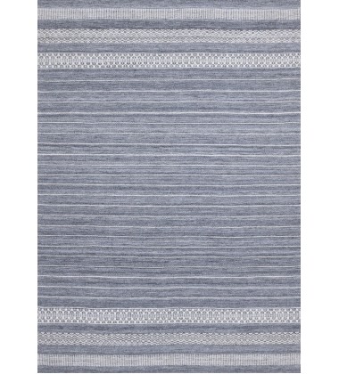  (7216 160230)-Aspen Striped Pattern Woven Rug, 5'3