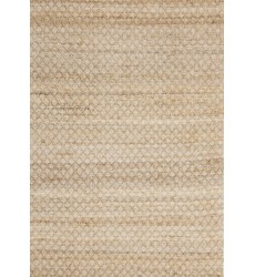  (7219A 240320)-Naturals Light Oak Diamond Pattern Woven Jute Rug, 7'10