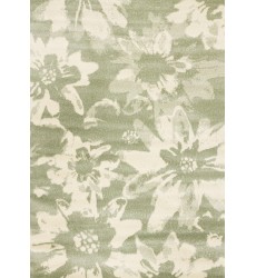  (A033/2434 240320)-Eclipse Green Cream Floral Rug, 7'10