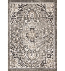  (B206/4212 240320)-Hayden Taupe White Beige Elegant Classic Border Rug, 7'10